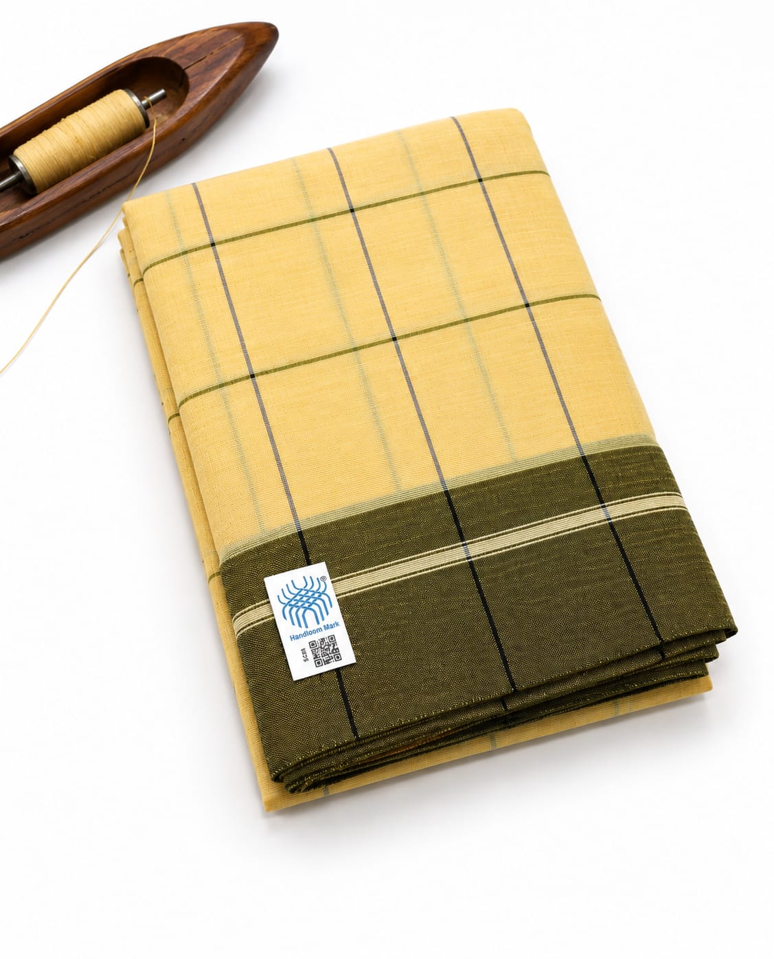 Big Chex Patteda Anchu Handloom Saree